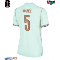 Ženski Nogometni dresi Francija Jules Kounde #5 Gostujoči SP 2026 Kratek Rokav